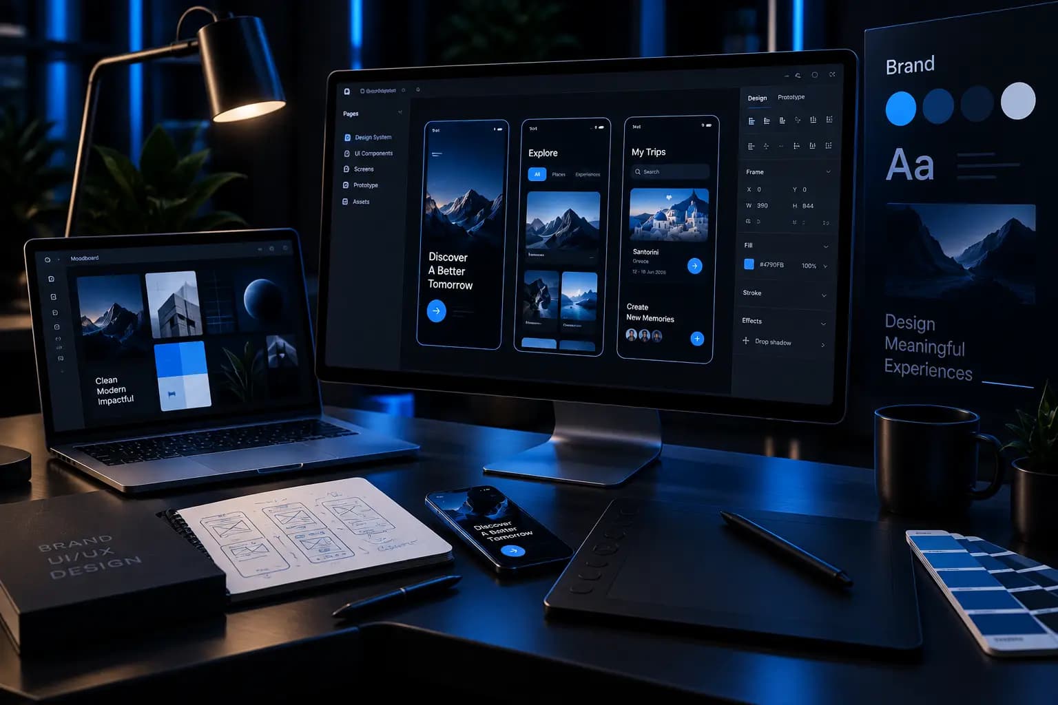 UI/UX & Brand Design — drh.al