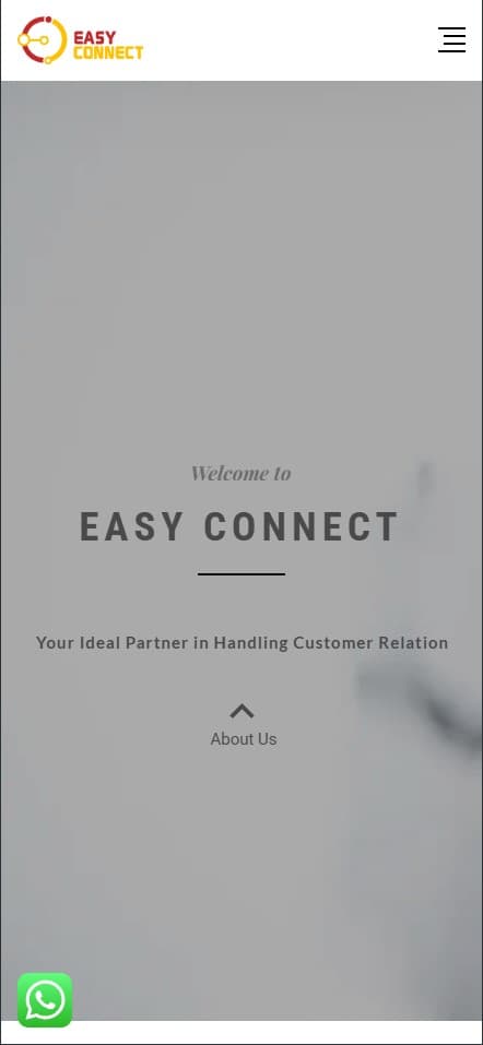 Easy Connect — Easy Connect — Customer Service & Outsourcing Website